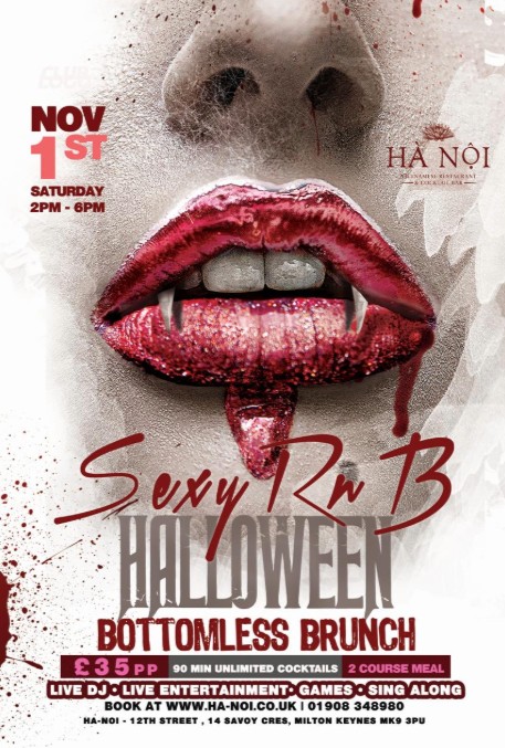 halloween-bottomless brunch